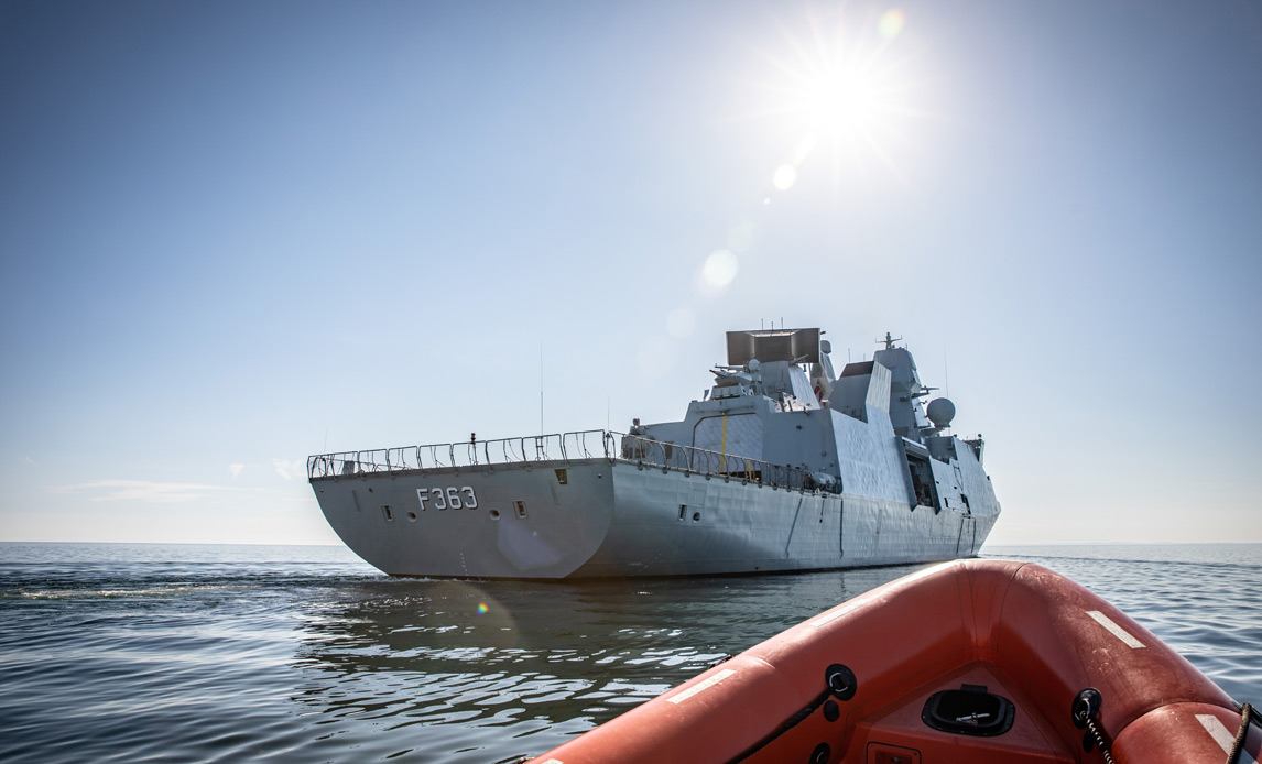 Den danske fregat Niels Juel afsejler i dag for at deltage i NATO’s flådestyrke i Nordatlanten og Østersøen.