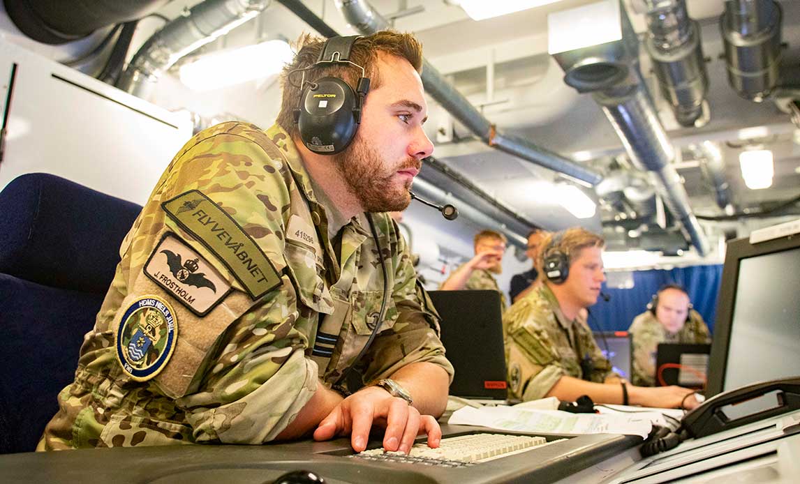 Fregatten NIELS JUEL på to måneders operationer i det østlige Middelhav.