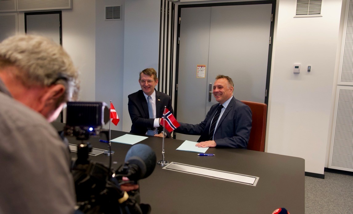 Samarbejdsaftale med Norge