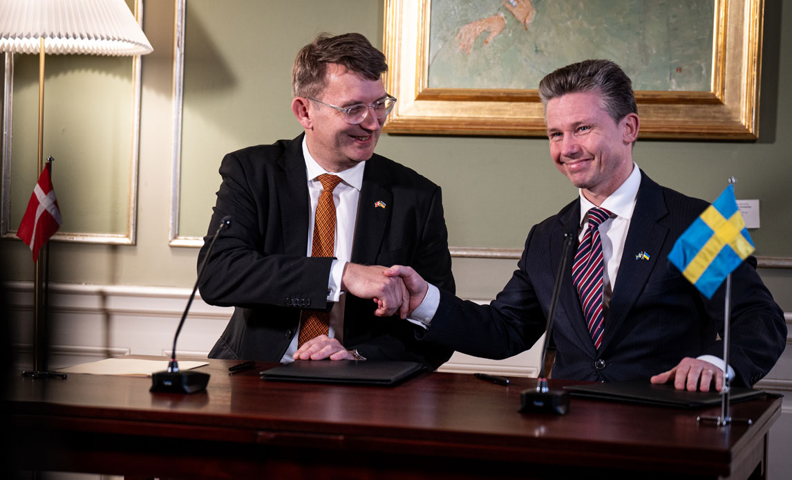 Danmark og Sverige går sammen om fælles donation af CV90 infanterikampkøretøjer til Ukraine