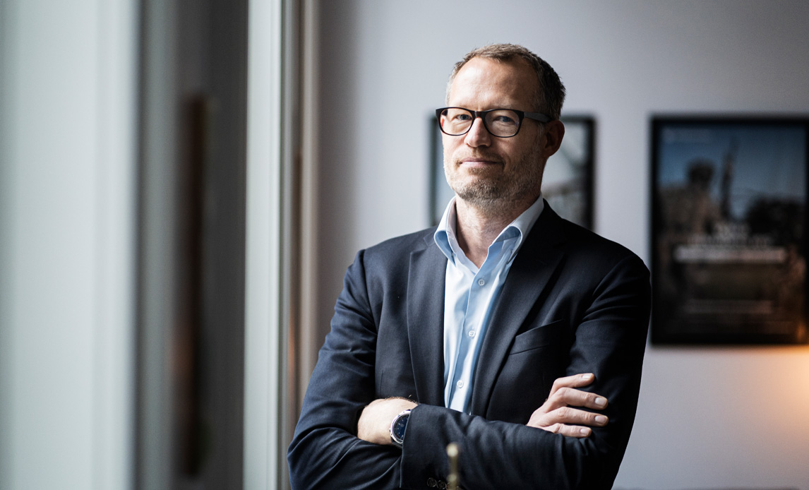 Forsvarsministeriets departementschef Morten Bæk Foto: Stine H. Tidsvilde.