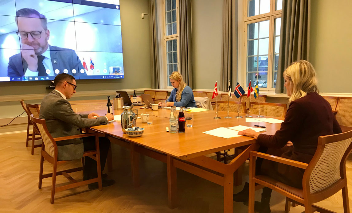 Haga Ministers meeting.