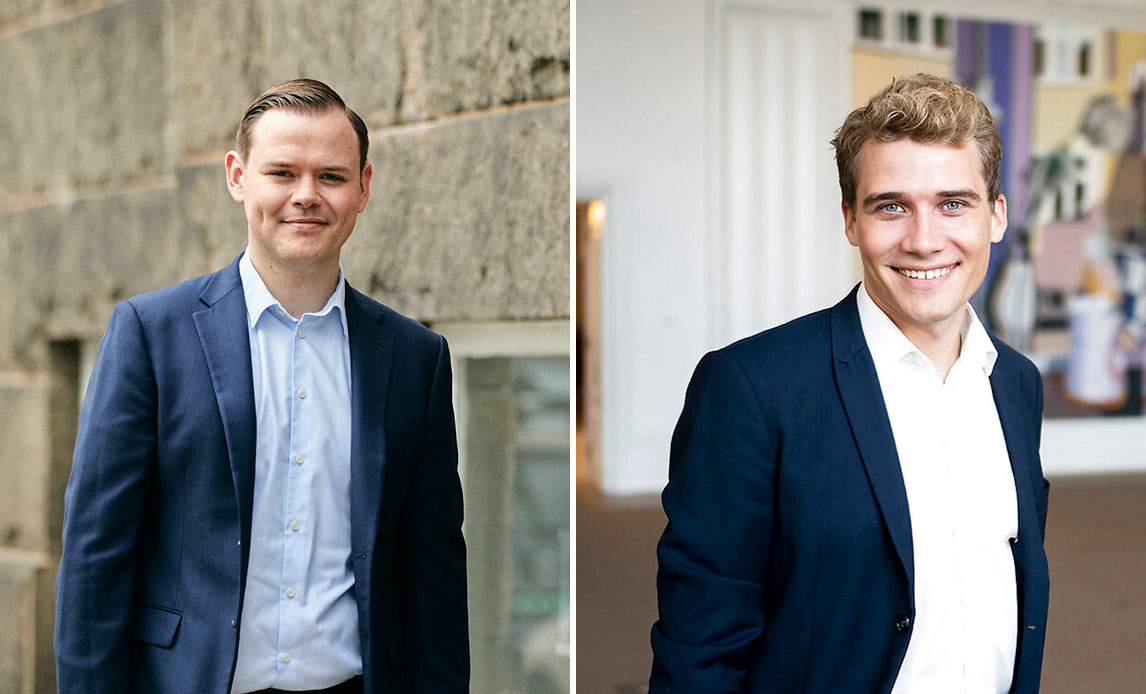 Magnus Ulveman og Chris Borup Preuss