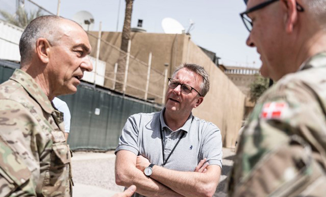 Morten Bødskov besøgte Irak.