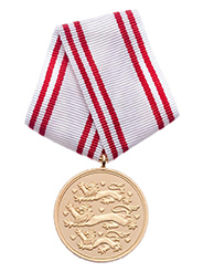 Medalje. Såret i tjeneste