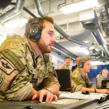 Fregatten NIELS JUEL på to måneders operationer i det østlige Middelhav.